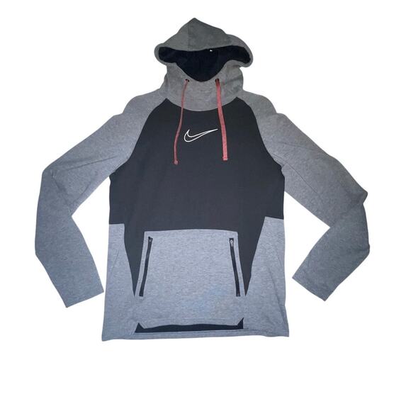 Nike Mens Medium - Thermafit Colorblock Pullover Hoodie - Zippered Pockets - Picture 4 of 10